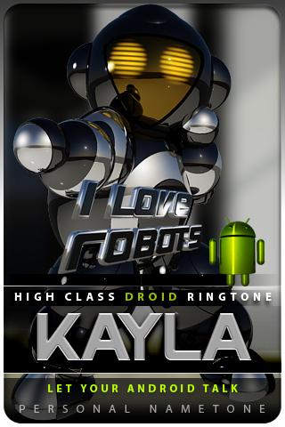 kayla nametone droid