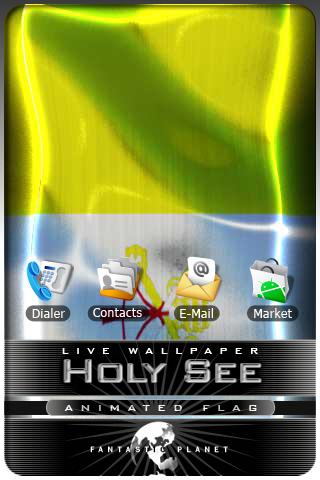 HOLY SEE LIVE FLAG