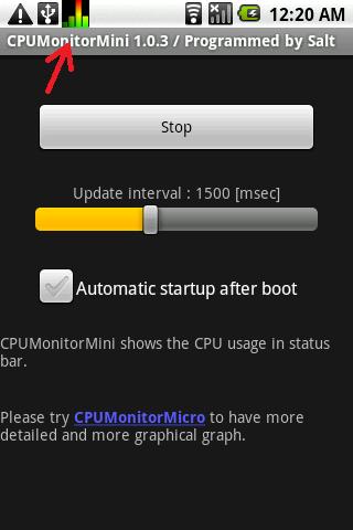 CPUMonitorMini Android Tools
