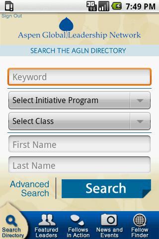 The Aspen Institute: AGLN Android Social