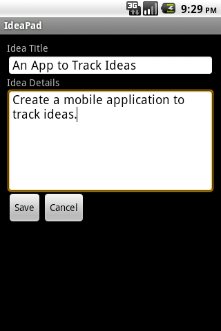 IdeaPad Pro: Idea Notepad Android Productivity