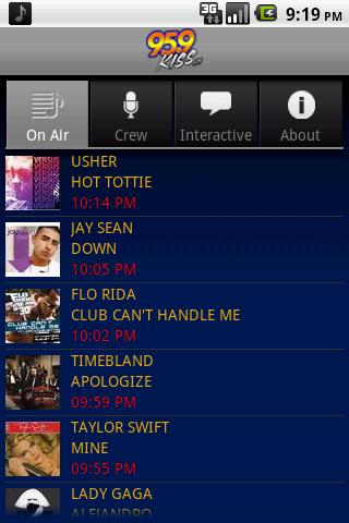 95.9 KISS FM Android Entertainment