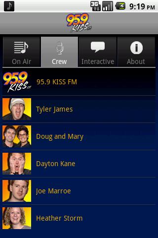 95.9 KISS FM Android Entertainment