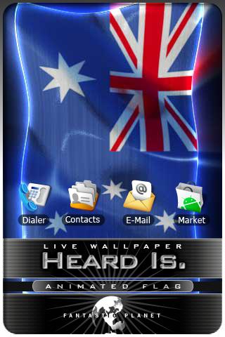 HEARD IS LIVE FLAG Android Media & Video