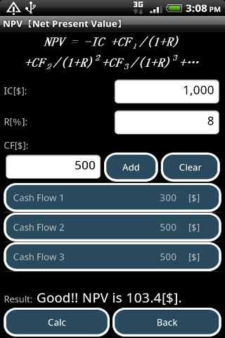 CF Calc Android Finance