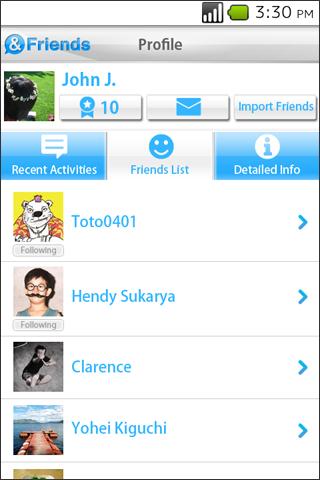 AndFriend Android Lifestyle