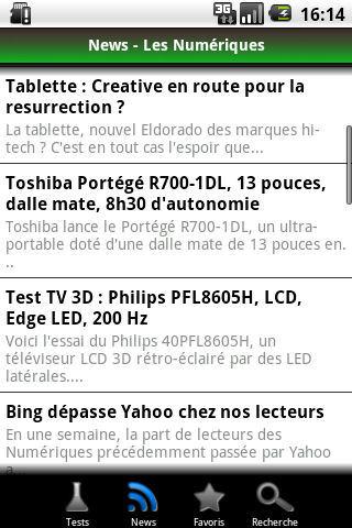 Les Numériques Lite Android News & Magazines