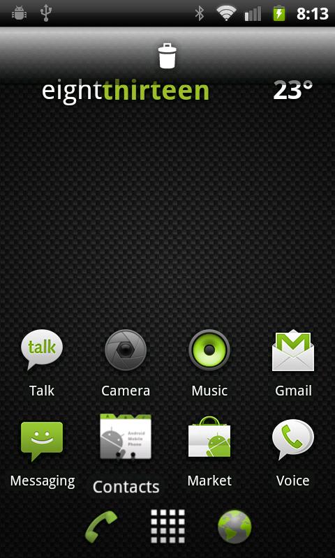 ADW.Gingerbread Theme Android Personalization
