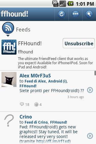 FFHound! Android Social