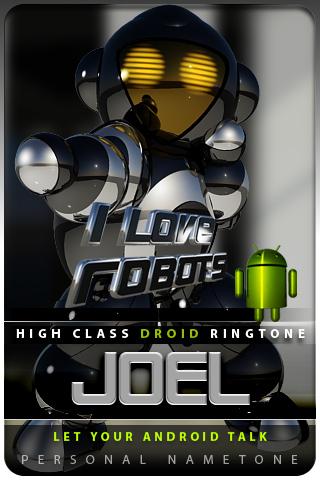JOEL nametone droid Android Entertainment