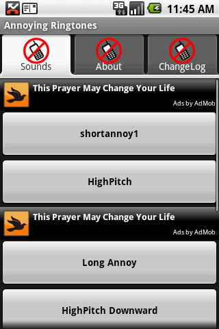 Annoying Ringtones Android Entertainment