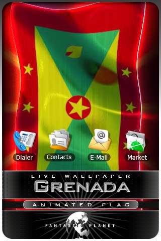 GRENADA LIVE FLAG Android Themes