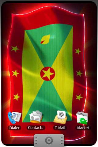 GRENADA LIVE FLAG Android Themes