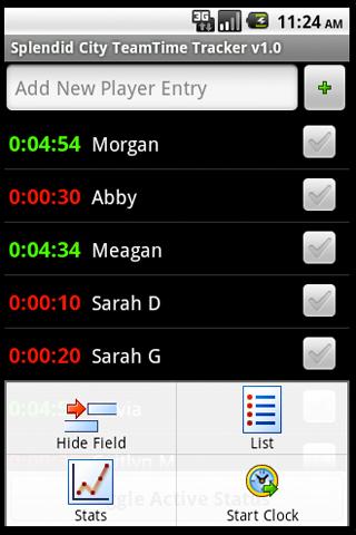 SC Team Timer Android Sports