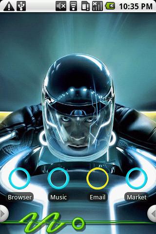 Tron the Legacy Android Entertainment