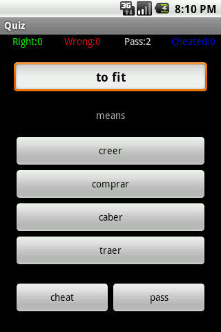 Essential Spanish: Verbs Android Reference