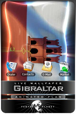 GIBRALTAR LIVE FLAG