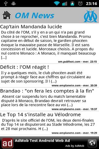 OM News Android Sports