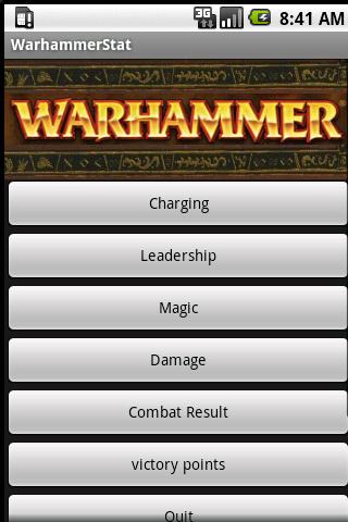 Warhammer Stat Android Tools
