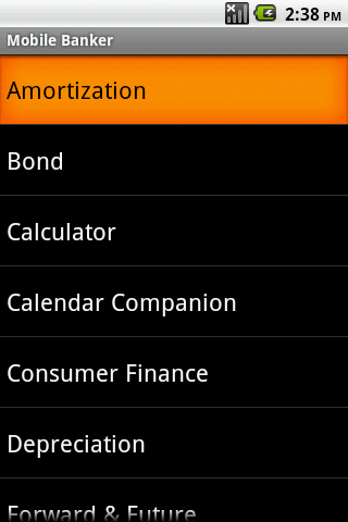 Mobile Banker Android Finance