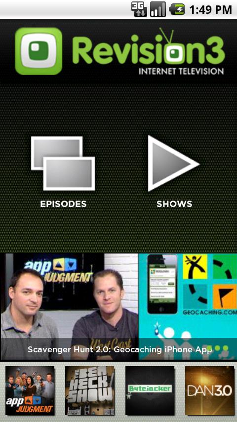 Revision3 Android Entertainment