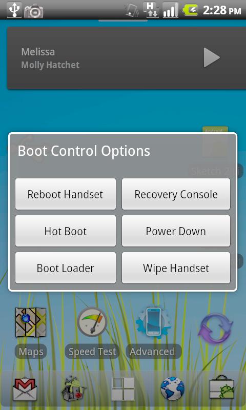 Reboot Control Widget Android Tools
