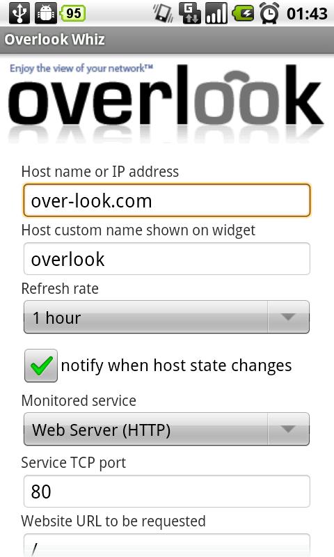 Overlook Whiz Android Tools
