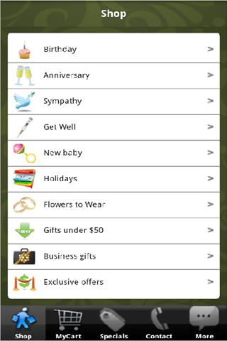 floralappdroid Android Shopping