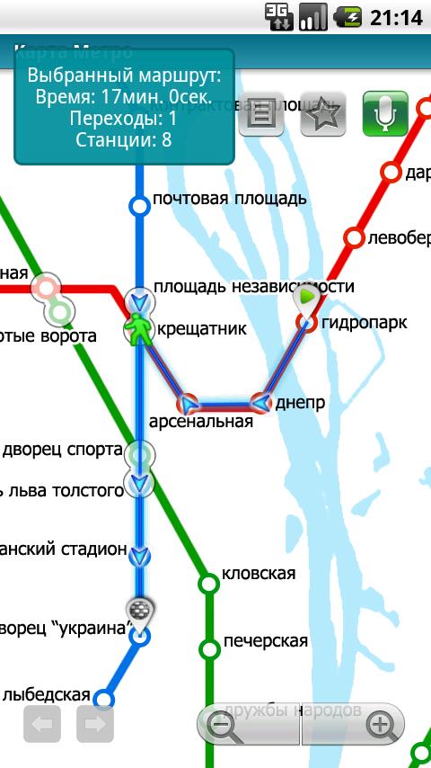 Kiev Metro 24 map