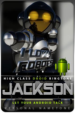 JACKSON nametone droid Android Entertainment