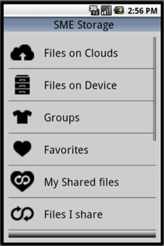 Android SMEStorage