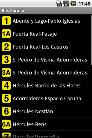 Bus Coruña Android Travel & Local