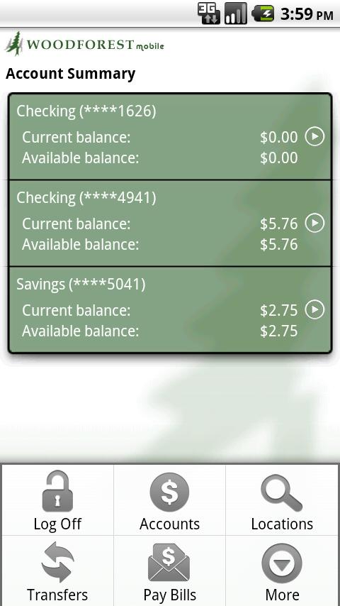 Woodforest Mobile Banking Android Finance