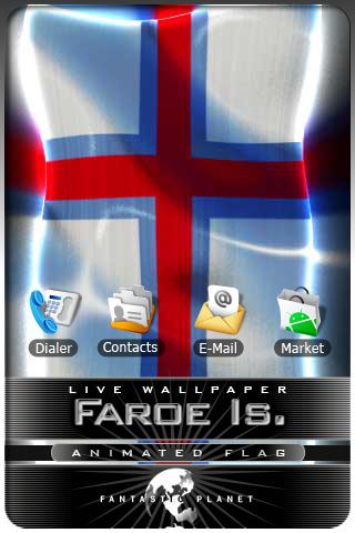 FAROE IS LIVE FLAG Android Entertainment