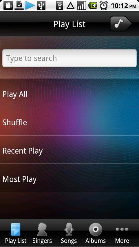Ftouch Music Player