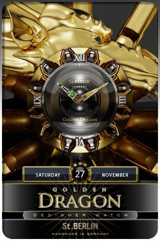 GOLDEN DRAGON Designer Theme Android Lifestyle