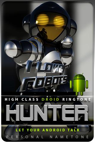 HUNTER nametone droid Android Multimedia