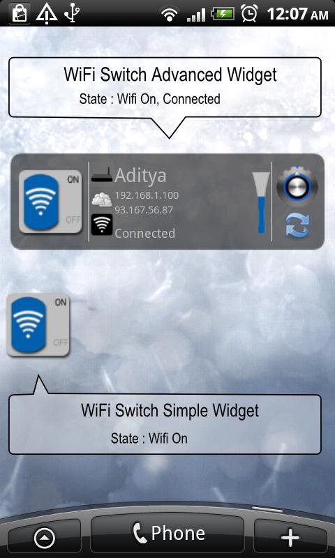 WiFi Switch Android Productivity