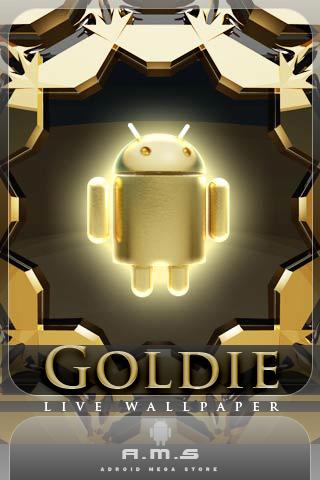 DROID GOLDIE live wallpapers Android Lifestyle