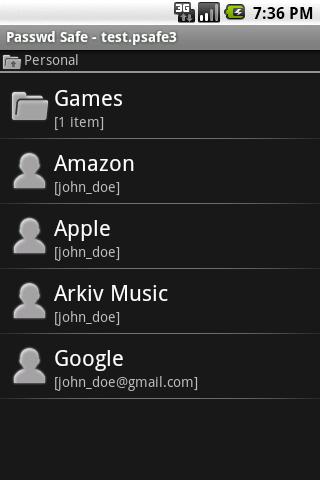PasswdSafe Android Productivity