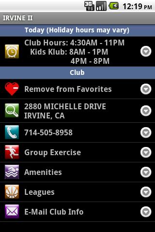 LA Fitness Mobile Android Health