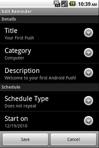 My Mobile Reminders Android Productivity