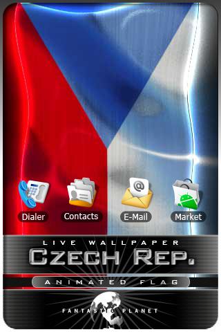 CZECH REP LIVE FLAG Android Lifestyle