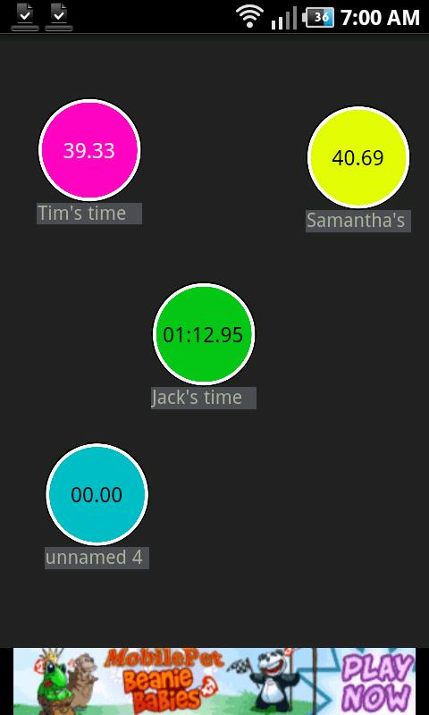 TapPad Timer Android Tools