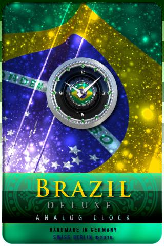 BRAZIL  alarm clock  widget Android Entertainment