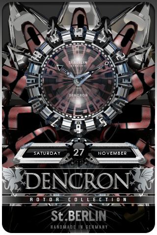 DENCRON alarm clock widget Android Themes