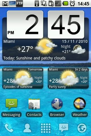 Animated Weather Pro Android Weather