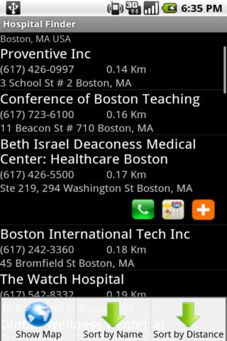 Hospital Finder Android Health