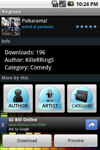 RingLert – Free Ringtones! Android Entertainment