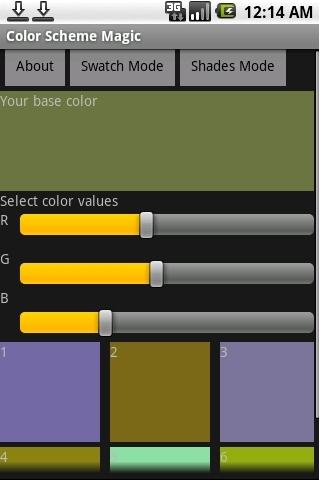 Color Scheme Magic Android Lifestyle